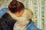 Mary Cassatt Wall Art - Mother And Child 7